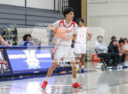 Thumbnail 1 in Brentwood School vs Cleveland (Crown City Round Ball Classic) photogallery.