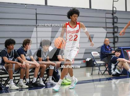 Thumbnail 3 in Brentwood School vs Cleveland (Crown City Round Ball Classic) photogallery.