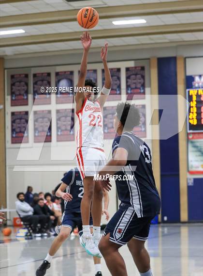 Thumbnail 2 in Brentwood School vs Cleveland (Crown City Round Ball Classic) photogallery.