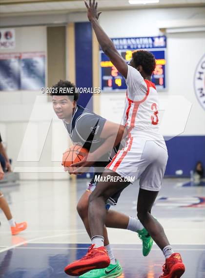 Thumbnail 3 in Brentwood School vs Cleveland (Crown City Round Ball Classic) photogallery.