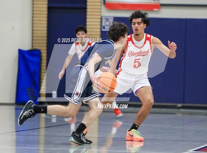 Thumbnail 3 in Brentwood School vs Cleveland (Crown City Round Ball Classic) photogallery.