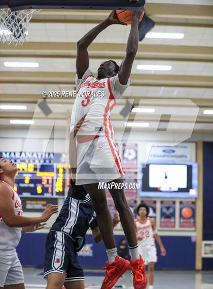 Thumbnail 2 in Brentwood School vs Cleveland (Crown City Round Ball Classic) photogallery.