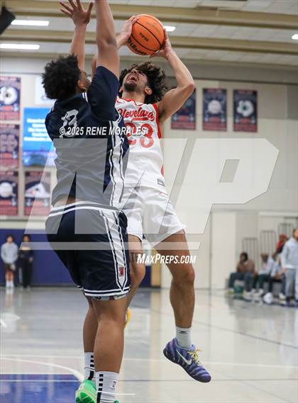 Thumbnail 3 in Brentwood School vs Cleveland (Crown City Round Ball Classic) photogallery.