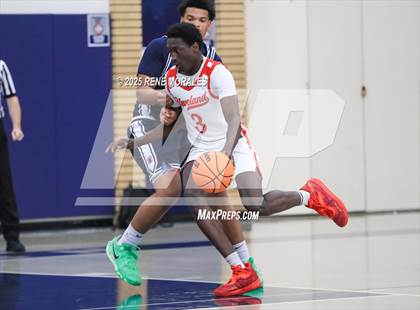 Thumbnail 2 in Brentwood School vs Cleveland (Crown City Round Ball Classic) photogallery.