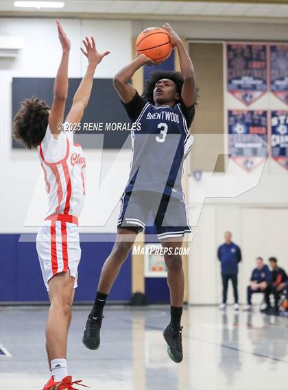 Thumbnail 1 in Brentwood School vs Cleveland (Crown City Round Ball Classic) photogallery.