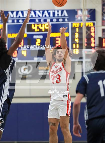 Thumbnail 2 in Brentwood School vs Cleveland (Crown City Round Ball Classic) photogallery.