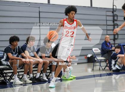 Thumbnail 1 in Brentwood School vs Cleveland (Crown City Round Ball Classic) photogallery.