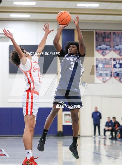 Thumbnail 2 in Brentwood School vs Cleveland (Crown City Round Ball Classic) photogallery.