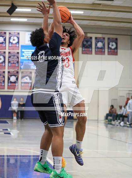 Thumbnail 2 in Brentwood School vs Cleveland (Crown City Round Ball Classic) photogallery.