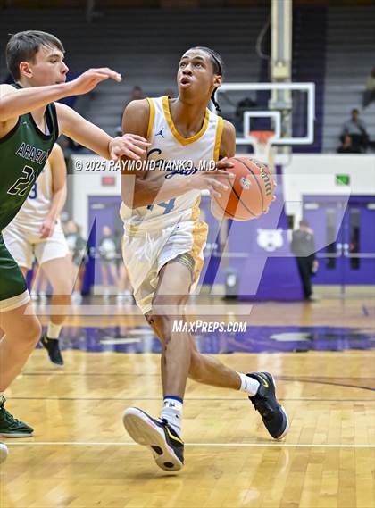 Thumbnail 2 in Pendleton Heights vs. Greenfield-Central (IHSAA 4A Section 9 First Round) photogallery.