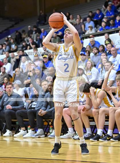 Thumbnail 2 in Pendleton Heights vs. Greenfield-Central (IHSAA 4A Section 9 First Round) photogallery.