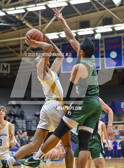 Thumbnail 2 in Pendleton Heights vs. Greenfield-Central (IHSAA 4A Section 9 First Round) photogallery.