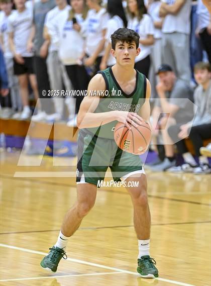 Thumbnail 2 in Pendleton Heights vs. Greenfield-Central (IHSAA 4A Section 9 First Round) photogallery.