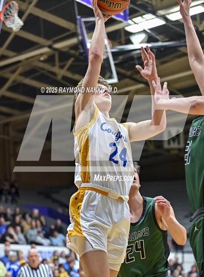 Thumbnail 2 in Pendleton Heights vs. Greenfield-Central (IHSAA 4A Section 9 First Round) photogallery.