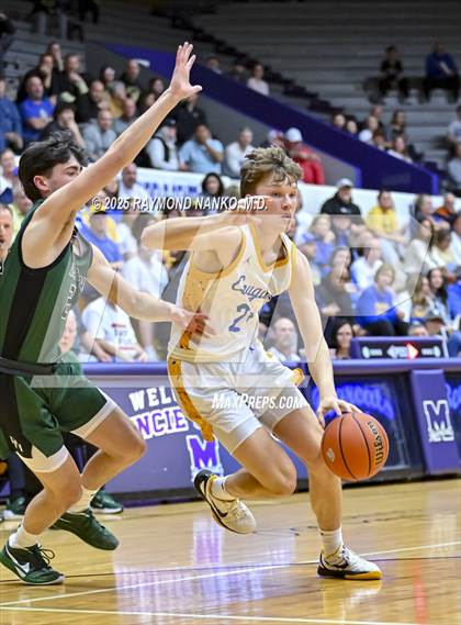 Thumbnail 2 in Pendleton Heights vs. Greenfield-Central (IHSAA 4A Section 9 First Round) photogallery.