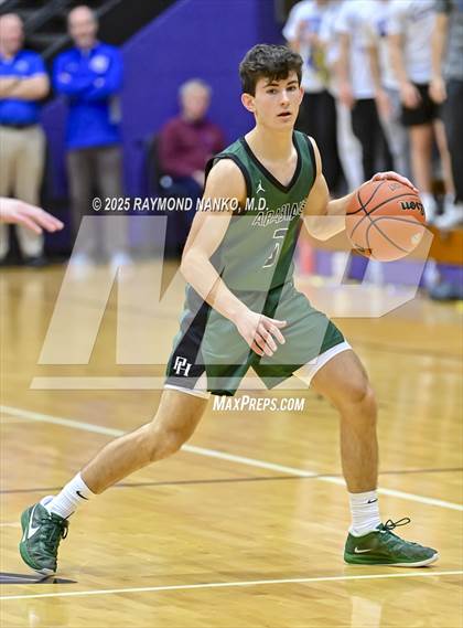Thumbnail 3 in Pendleton Heights vs. Greenfield-Central (IHSAA 4A Section 9 First Round) photogallery.