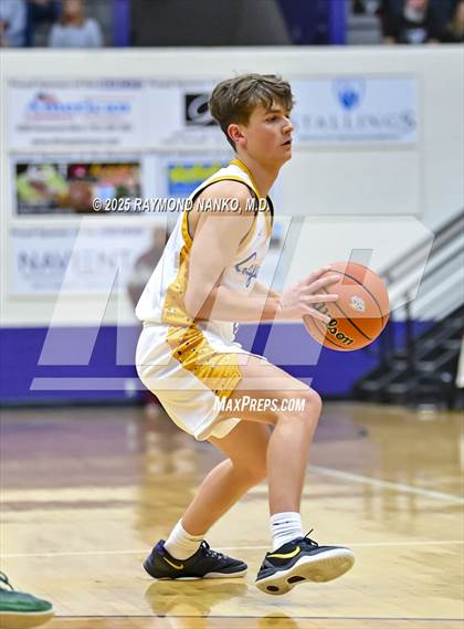 Thumbnail 3 in Pendleton Heights vs. Greenfield-Central (IHSAA 4A Section 9 First Round) photogallery.