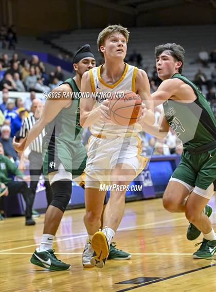 Thumbnail 3 in Pendleton Heights vs. Greenfield-Central (IHSAA 4A Section 9 First Round) photogallery.