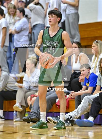 Thumbnail 3 in Pendleton Heights vs. Greenfield-Central (IHSAA 4A Section 9 First Round) photogallery.