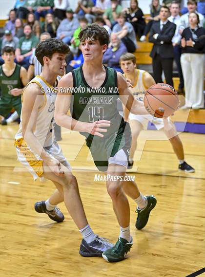 Thumbnail 3 in Pendleton Heights vs. Greenfield-Central (IHSAA 4A Section 9 First Round) photogallery.