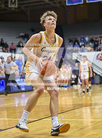 Thumbnail 3 in Pendleton Heights vs. Greenfield-Central (IHSAA 4A Section 9 First Round) photogallery.