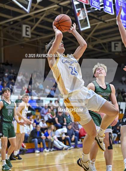 Thumbnail 2 in Pendleton Heights vs. Greenfield-Central (IHSAA 4A Section 9 First Round) photogallery.