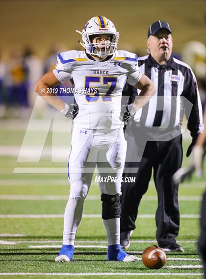 Thumbnail 2 in Brock vs. Clyde (UIL 3A Division 1 Region 1 Bi-District) photogallery.