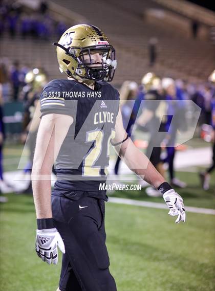 Thumbnail 2 in Brock vs. Clyde (UIL 3A Division 1 Region 1 Bi-District) photogallery.