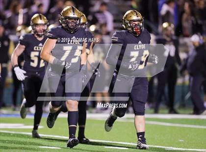Thumbnail 3 in Brock vs. Clyde (UIL 3A Division 1 Region 1 Bi-District) photogallery.