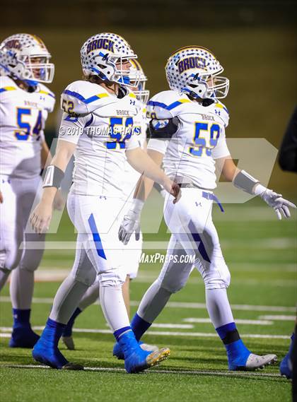 Thumbnail 3 in Brock vs. Clyde (UIL 3A Division 1 Region 1 Bi-District) photogallery.