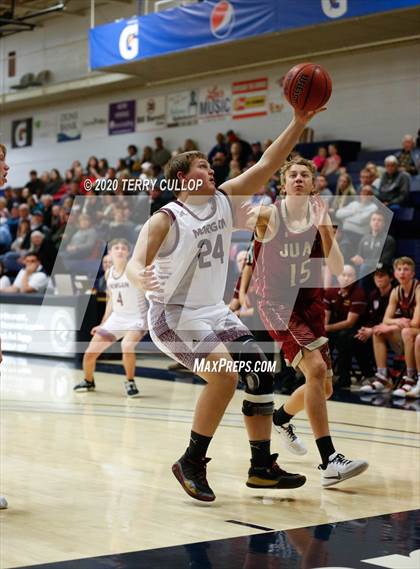 Thumbnail 1 in Juab vs. Morgan (UHSAA 3A 2nd Round Playoff) photogallery.