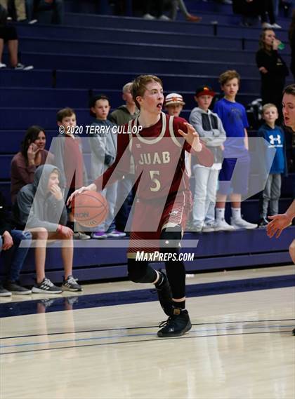Thumbnail 1 in Juab vs. Morgan (UHSAA 3A 2nd Round Playoff) photogallery.