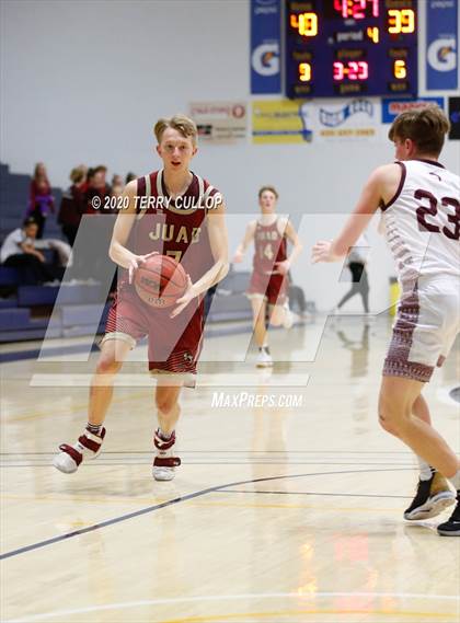 Thumbnail 3 in Juab vs. Morgan (UHSAA 3A 2nd Round Playoff) photogallery.