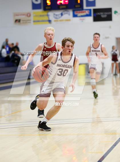 Thumbnail 2 in Juab vs. Morgan (UHSAA 3A 2nd Round Playoff) photogallery.