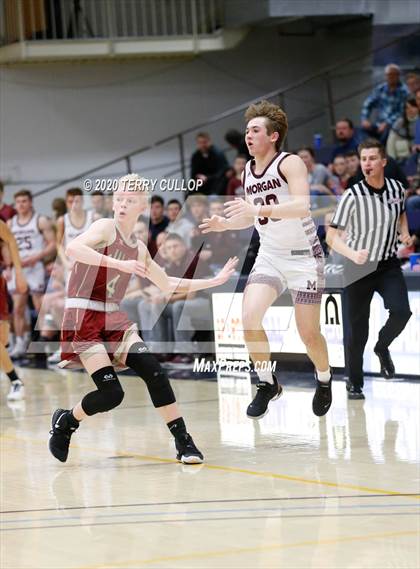 Thumbnail 3 in Juab vs. Morgan (UHSAA 3A 2nd Round Playoff) photogallery.