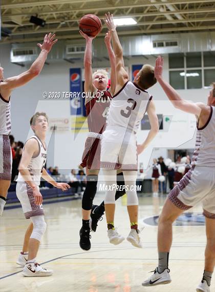 Thumbnail 2 in Juab vs. Morgan (UHSAA 3A 2nd Round Playoff) photogallery.