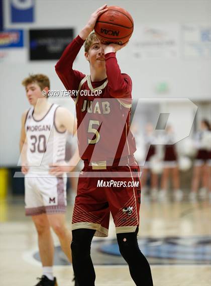 Thumbnail 2 in Juab vs. Morgan (UHSAA 3A 2nd Round Playoff) photogallery.