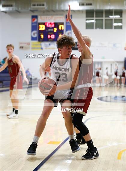 Thumbnail 2 in Juab vs. Morgan (UHSAA 3A 2nd Round Playoff) photogallery.