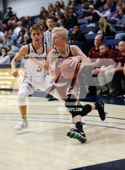 Thumbnail 1 in Juab vs. Morgan (UHSAA 3A 2nd Round Playoff) photogallery.