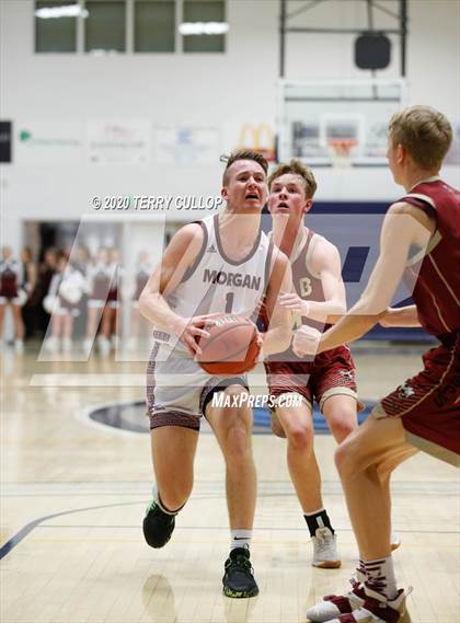 Thumbnail 3 in Juab vs. Morgan (UHSAA 3A 2nd Round Playoff) photogallery.