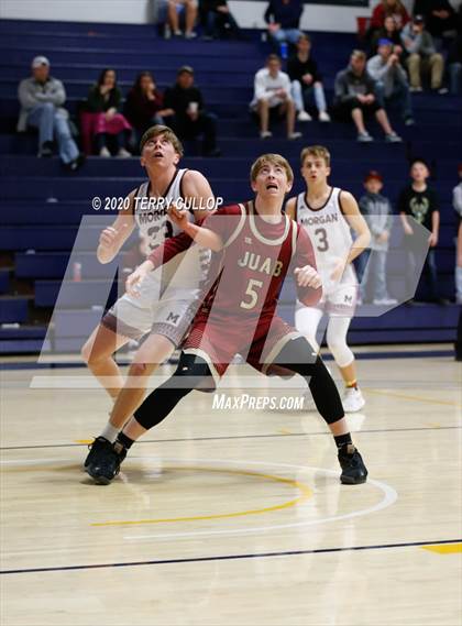 Thumbnail 2 in Juab vs. Morgan (UHSAA 3A 2nd Round Playoff) photogallery.