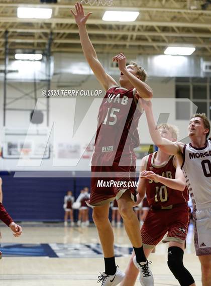 Thumbnail 1 in Juab vs. Morgan (UHSAA 3A 2nd Round Playoff) photogallery.