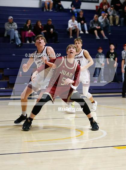 Thumbnail 3 in Juab vs. Morgan (UHSAA 3A 2nd Round Playoff) photogallery.