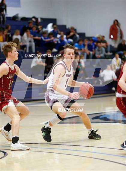 Thumbnail 2 in Juab vs. Morgan (UHSAA 3A 2nd Round Playoff) photogallery.