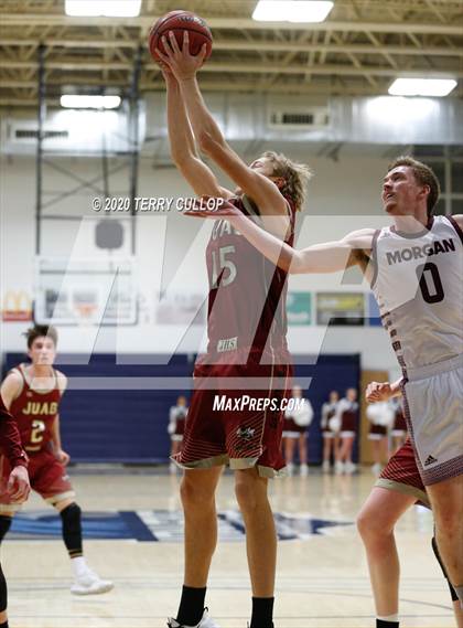 Thumbnail 3 in Juab vs. Morgan (UHSAA 3A 2nd Round Playoff) photogallery.