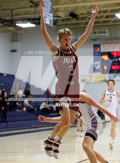 Thumbnail 2 in Juab vs. Morgan (UHSAA 3A 2nd Round Playoff) photogallery.