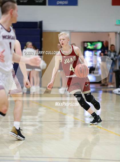 Thumbnail 3 in Juab vs. Morgan (UHSAA 3A 2nd Round Playoff) photogallery.