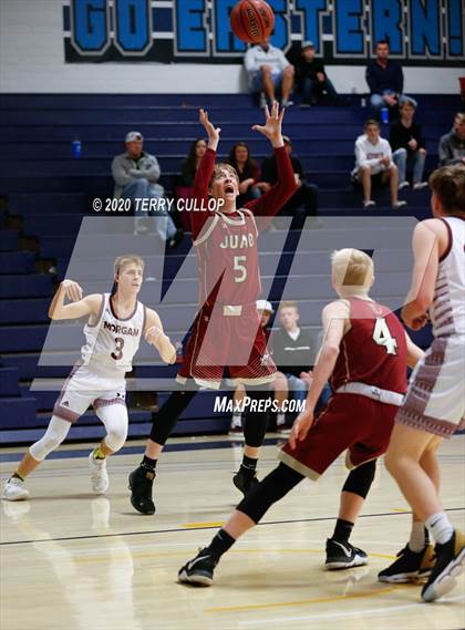 Thumbnail 1 in Juab vs. Morgan (UHSAA 3A 2nd Round Playoff) photogallery.