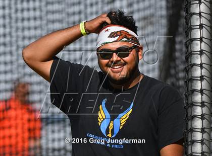 Thumbnail 3 in CIF NCS Masters Track and Field Championships (Boys Discus) photogallery.