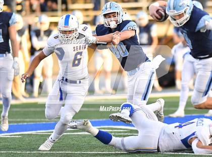 Thumbnail 3 in Serra vs. Corona Del Mar ( CIF State DIV 1A Championship Final) photogallery.